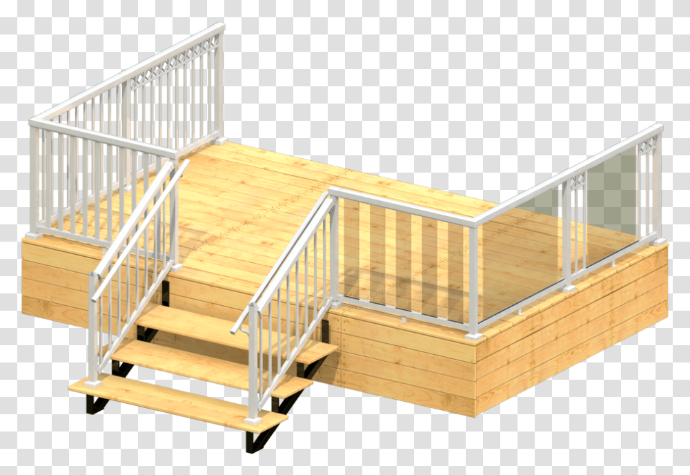 Refer To The Layout Planner During This Step To Ensure Handrail, Porch, Railing, Deck, Wood Transparent Png