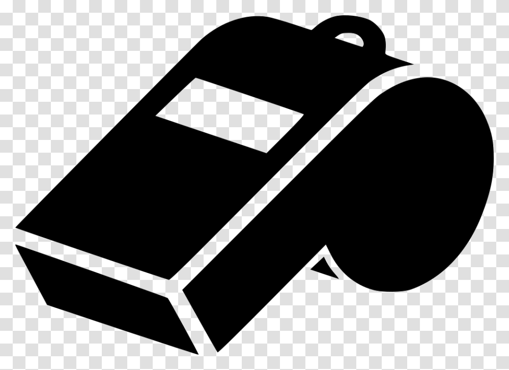 Referee Whistle Whistle Icon, Label, Stencil, Cowbell Transparent Png