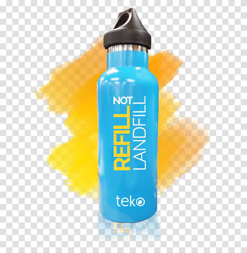 Refill Not Landfill Philippines Plastic Bottle, Water Bottle, Shaker Transparent Png