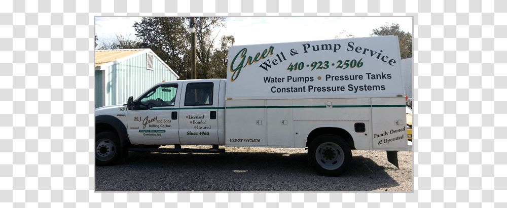 Refilling A Water Tank Commercial Vehicle, Truck, Transportation, Van, Moving Van Transparent Png