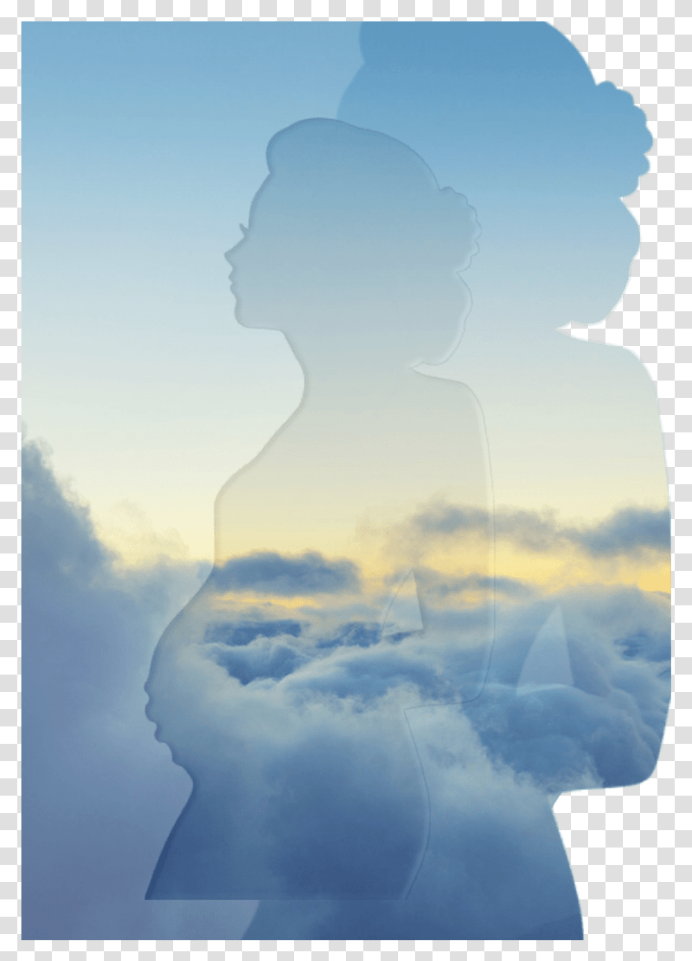 Reflection, Nature, Silhouette, Outdoors, Weather Transparent Png