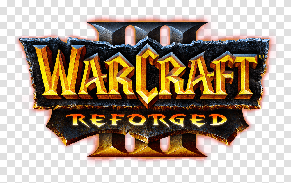 Reforged Warcraft 3 Reforged Logo, Arcade Game Machine, World Of Warcraft Transparent Png