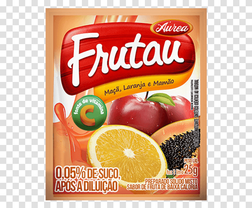 Refresco Misto De Frutas Aurea Alimentos, Food, Plant, Orange, Citrus Fruit Transparent Png