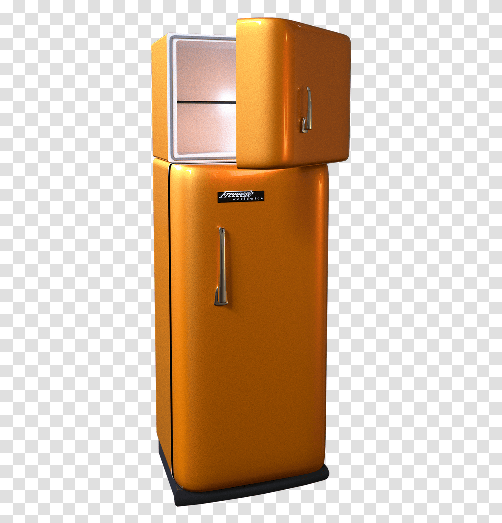Refrigerador Congelador Khlgefrierkombination Retro Fridges Background, Appliance, Mobile Phone, Electronics, Cell Phone Transparent Png