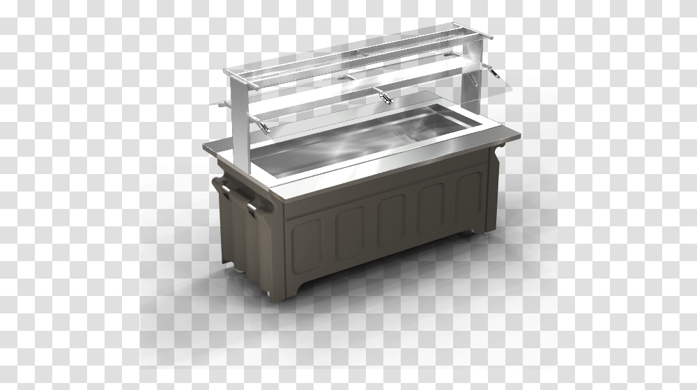 Refrigerated Salad Condiment Amp Cold Food Or Beverage, Tub, Furniture, Water, Jacuzzi Transparent Png