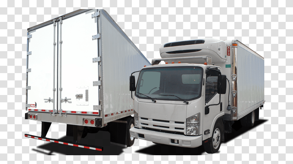 Refrigerated Truck Bodies Kidron Box Truck, Vehicle, Transportation, Trailer Truck, Van Transparent Png