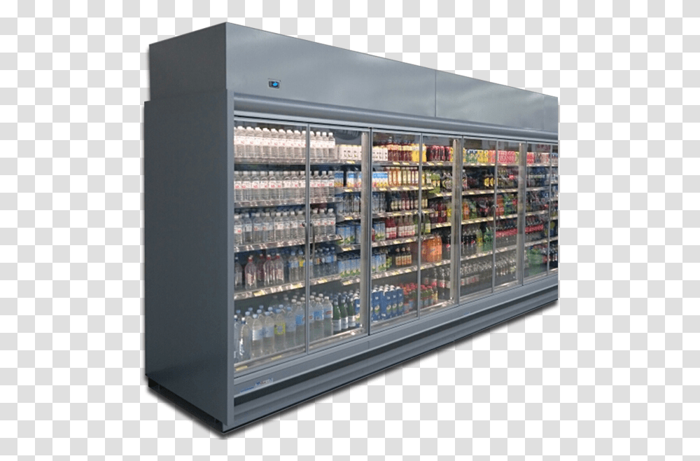 Refrigeration Glass Door Cases Refrigeration Case, Machine, Shop, Kiosk, Vending Machine Transparent Png