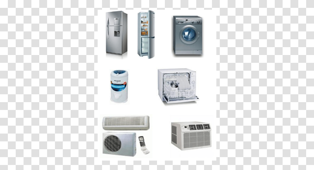 Refrigerator, Appliance, Air Conditioner Transparent Png