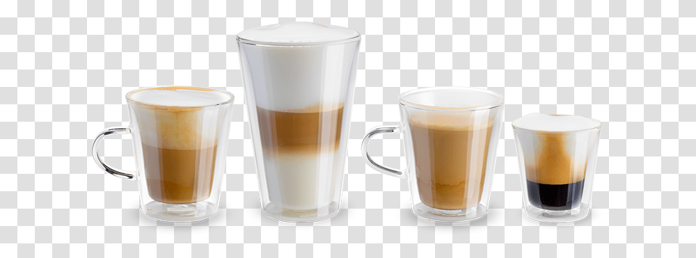 Refrigerator Blackampwhite3 Latte Cappuccino, Coffee Cup, Beverage, Drink, Milk Transparent Png
