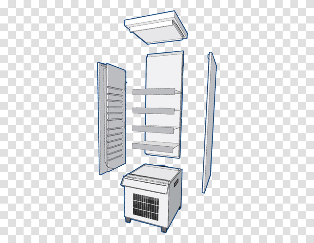 Refrigerator, Shutter, Curtain, Window, Mailbox Transparent Png