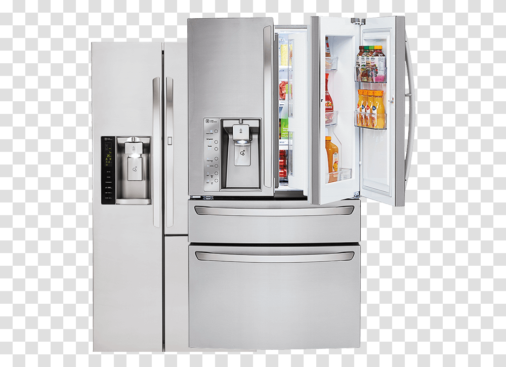 Refrigerator Smart Lg Lg, Appliance Transparent Png
