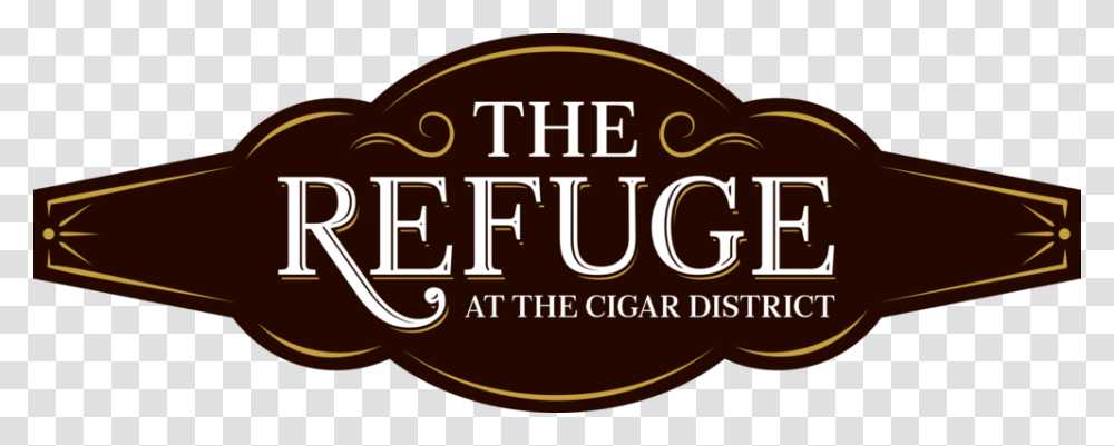 Refuge Logo V2 Magazine Person Of The Year, Label, Word, Lager Transparent Png