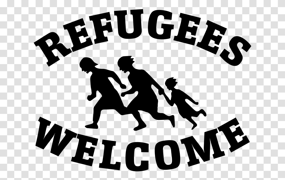 Refugees Welcome Not So Much Gender Welcome Refugees Psd, Gray, World Of Warcraft Transparent Png