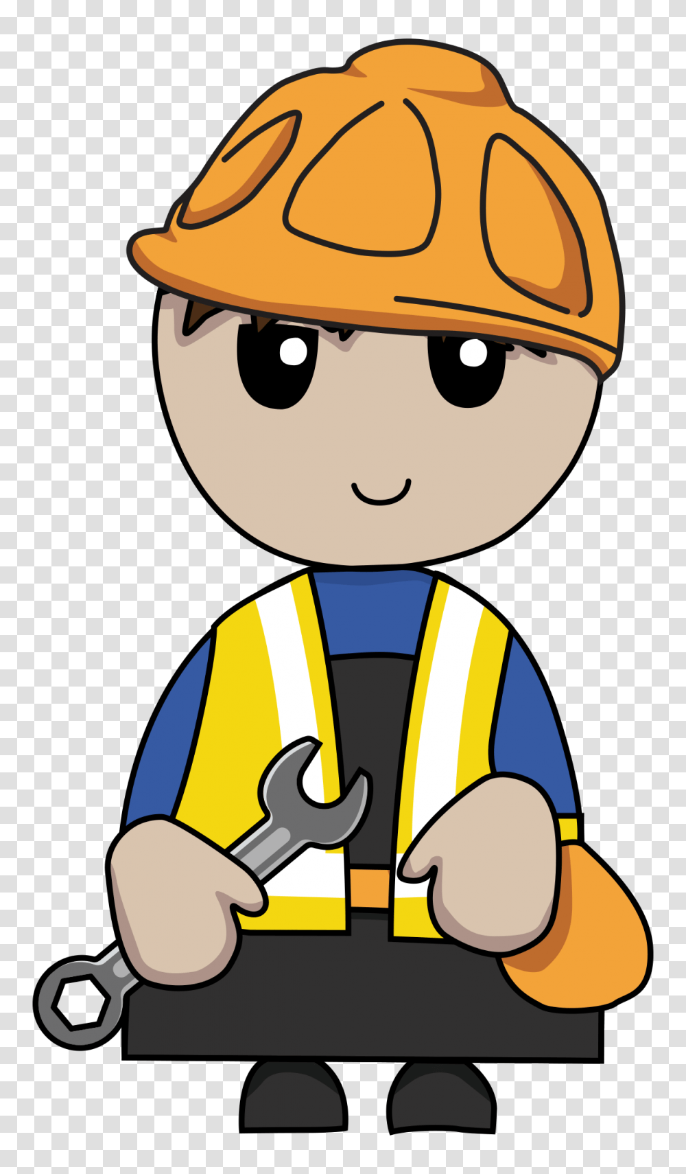 Refund Clipart Person, Hardhat, Helmet, Apparel Transparent Png