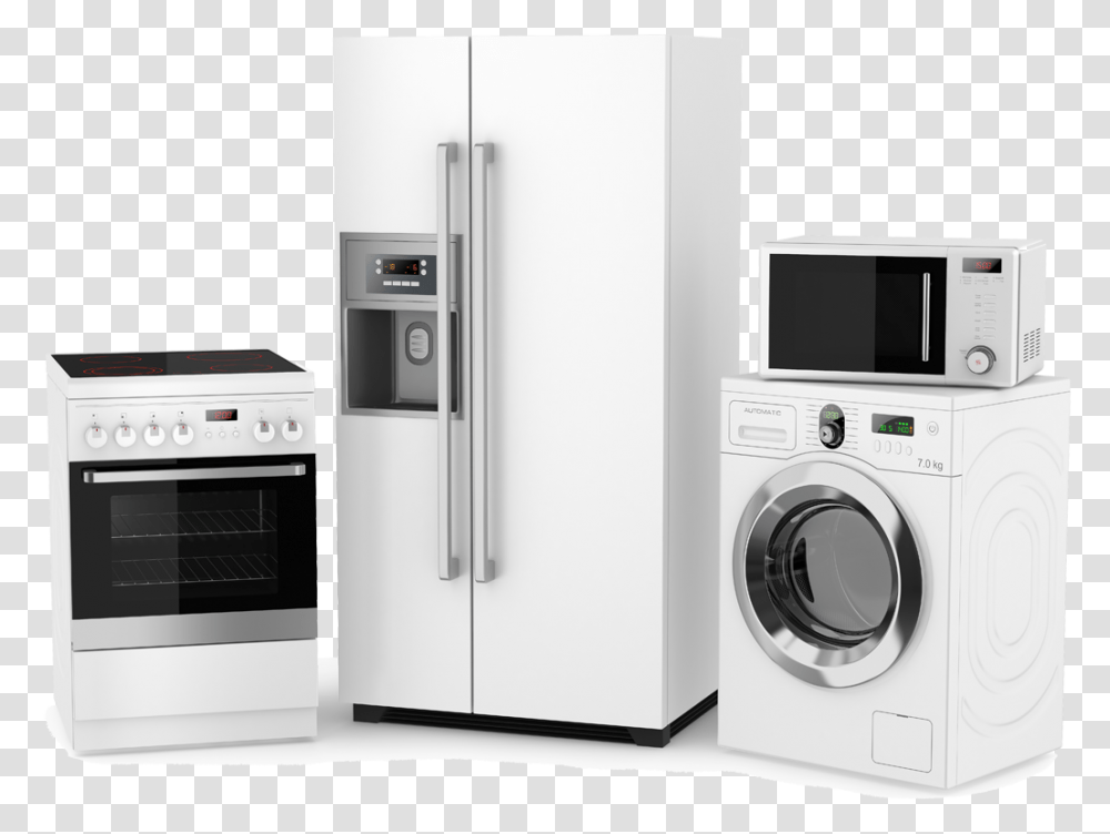 Refurbished Appliances All Appliances, Microwave, Oven, Dryer Transparent Png