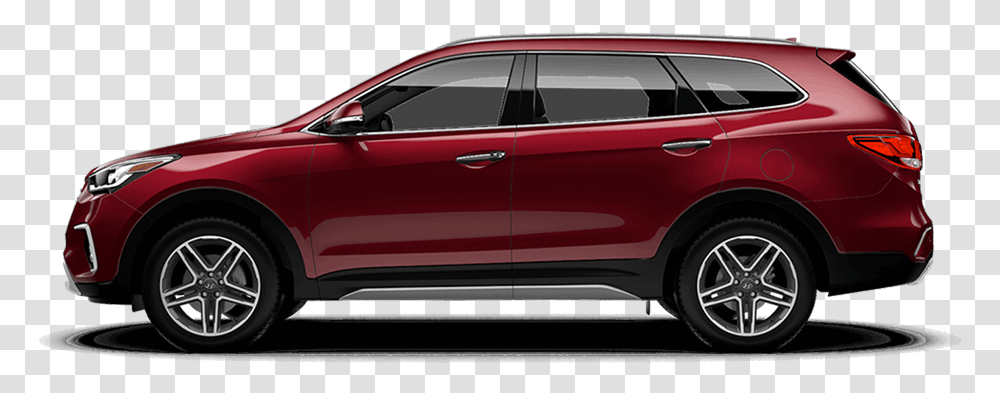 Regal Red Pearl 2018 Santa Fe Xl, Car, Vehicle, Transportation, Automobile Transparent Png