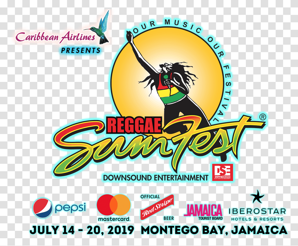 Reggae Sumfest 2019 Dates, Advertisement, Poster, Flyer, Paper Transparent Png