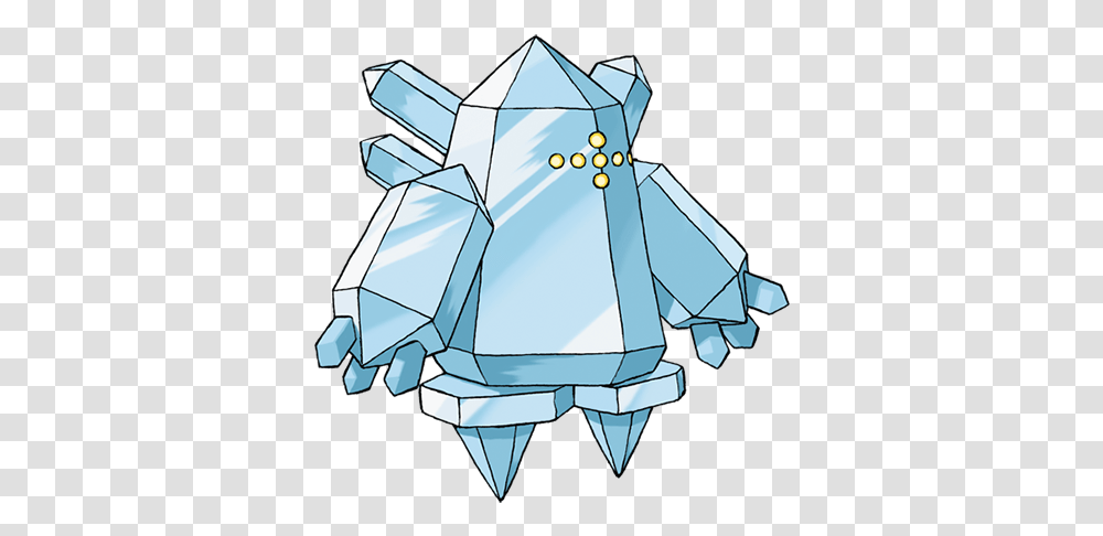 Regice 378 - Iceberg Pokmon Blog Regice Pokemon, Art, Origami, Paper, Statue Transparent Png