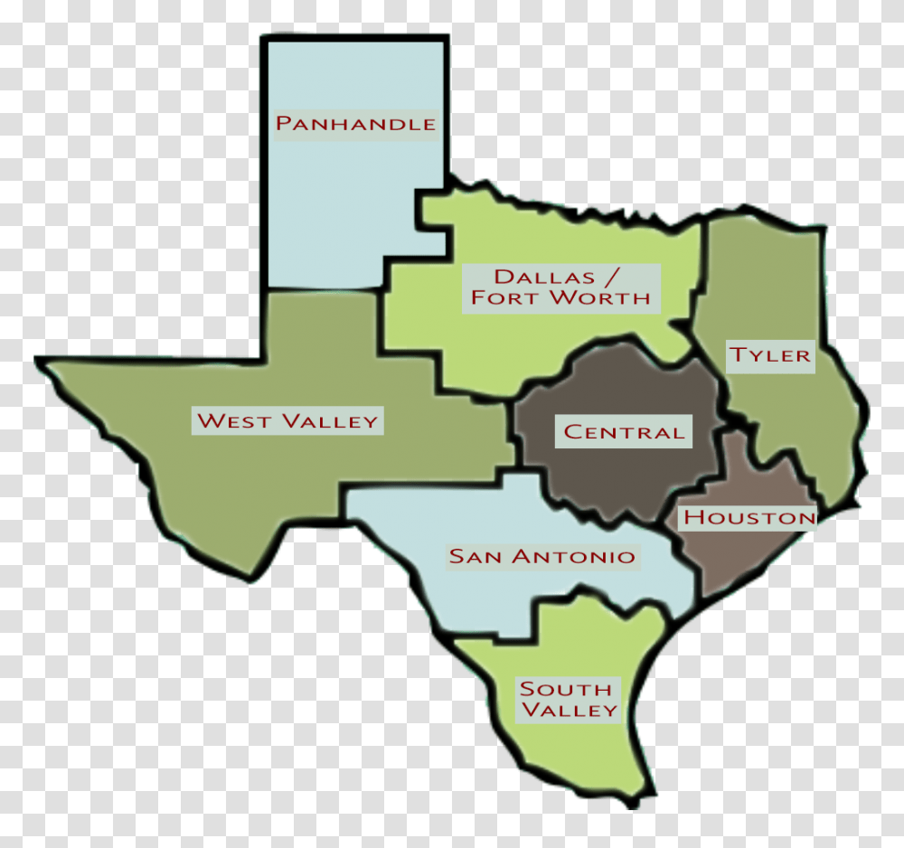 Regions Of Texas, Vegetation, Diagram, Plot, Map Transparent Png