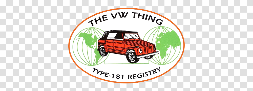 Register Now - Vw Thing Registry Car, Label, Text, Flyer, Vehicle Transparent Png