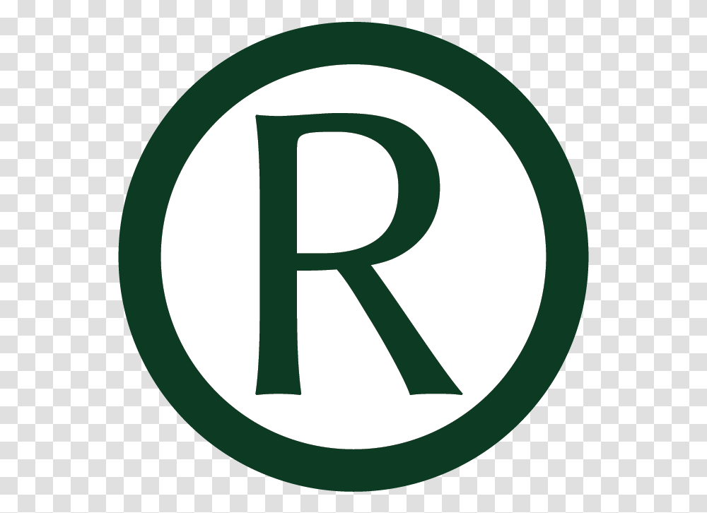 Registered Trademark Circle, Logo, Rug Transparent Png