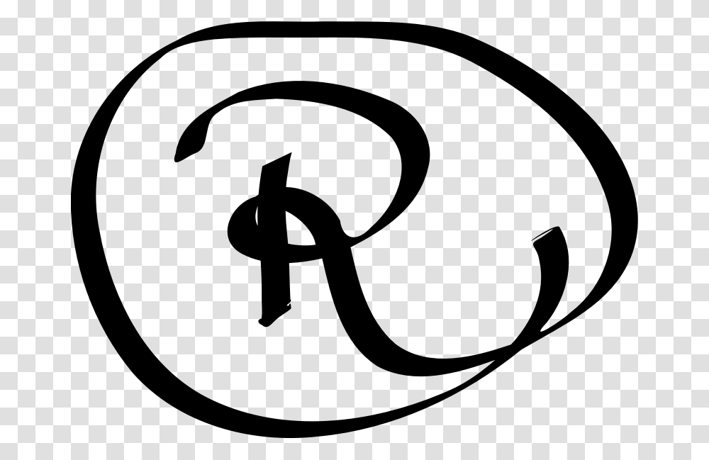 Registered Trademark Symbol Registered R Sign, Gray, World Of Warcraft Transparent Png