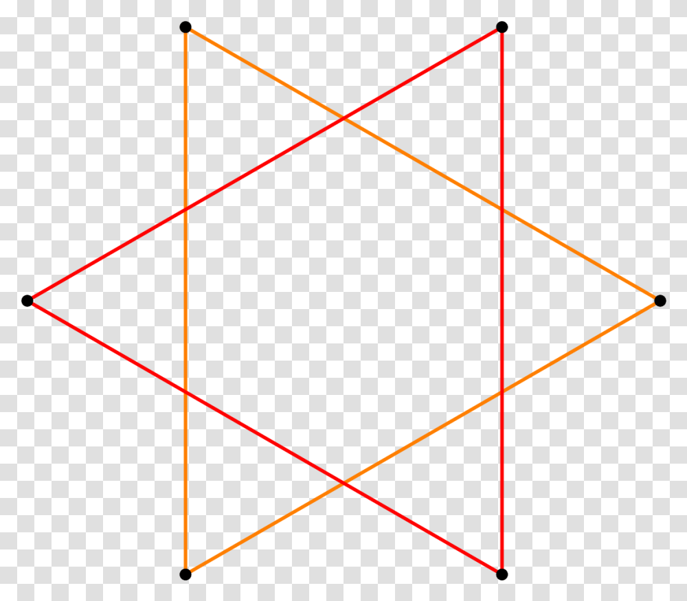 Regular Hexagram, Triangle, Bow, Utility Pole, Pattern Transparent Png
