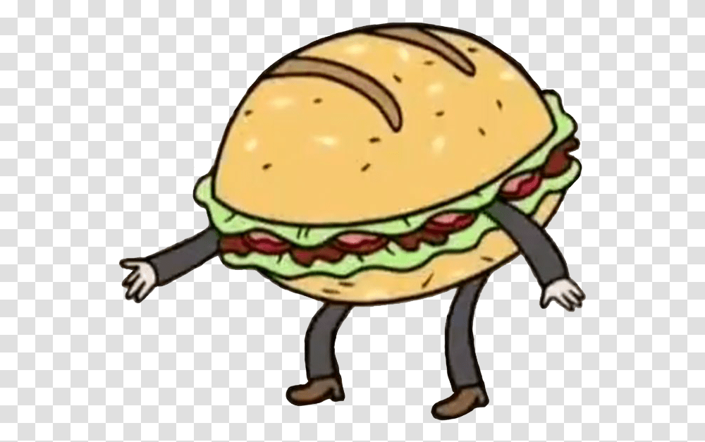 Regular Show Wiki Regular Show Sandwich, Burger, Food, Helmet Transparent Png