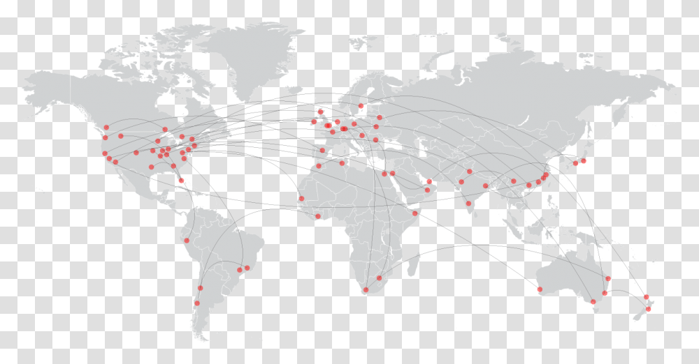 Regular Traffic World Map, Diagram, Plot, Atlas Transparent Png
