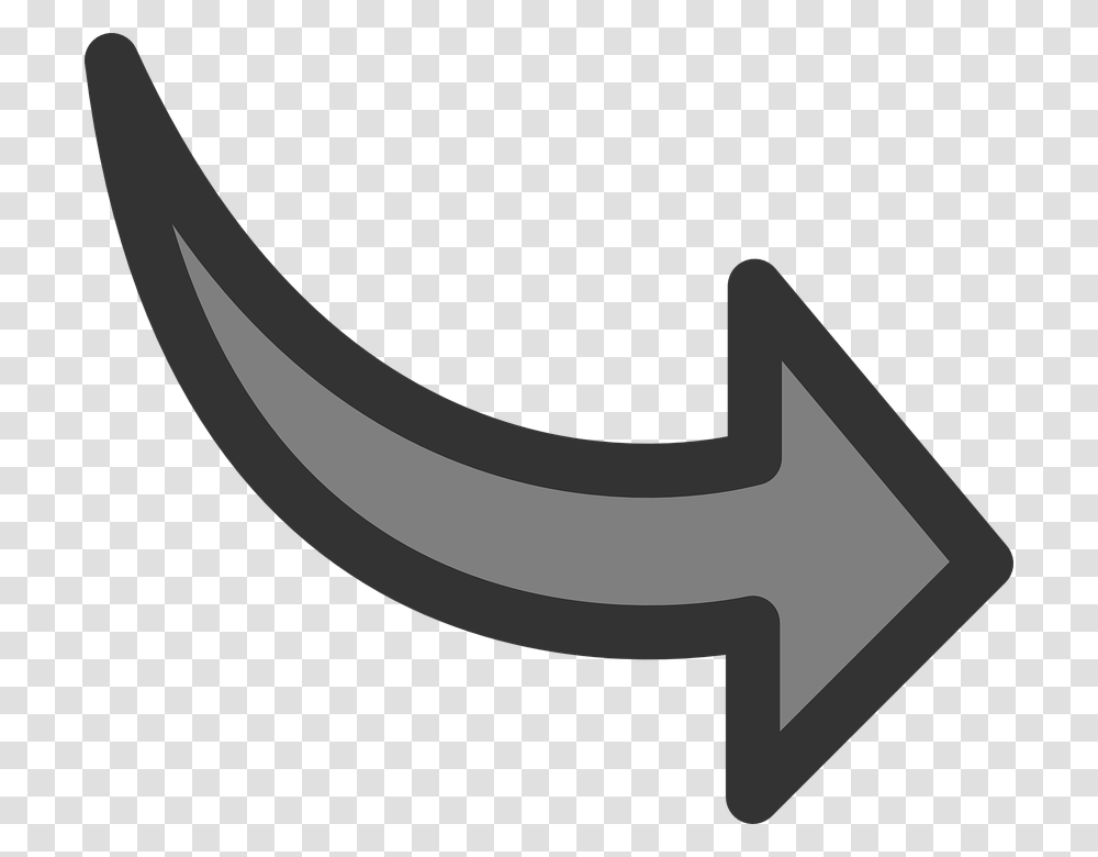 Rehacer Redo Icono Smbolo Curved Arrow Pointing Right, Axe, Label, Vehicle Transparent Png