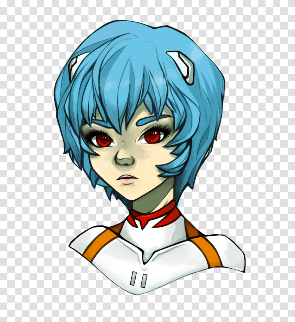 Rei Ayanami, Comics, Book, Manga Transparent Png