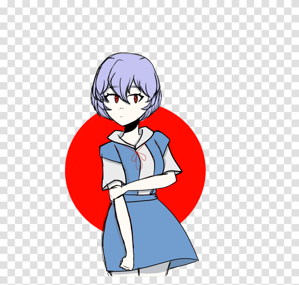 Rei Ayanami, Comics, Book, Manga, Person Transparent Png