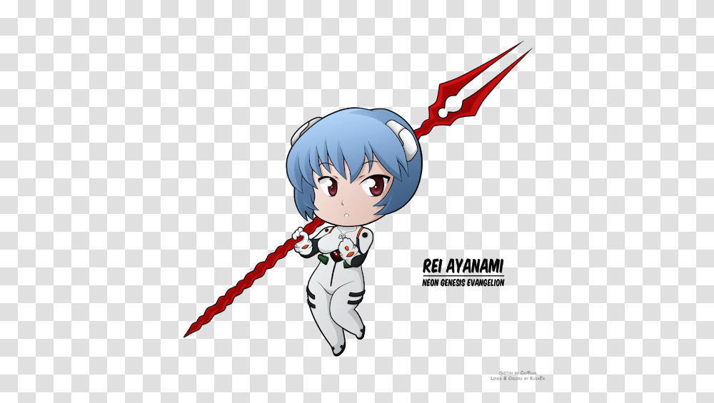 Rei Ayanami, Weapon, Person, Sword, Blade Transparent Png