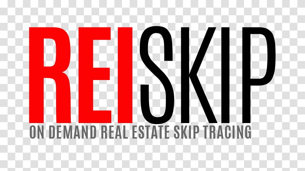 Rei Skip Real Estate Investor Skip Tracing Service, Number, Label Transparent Png
