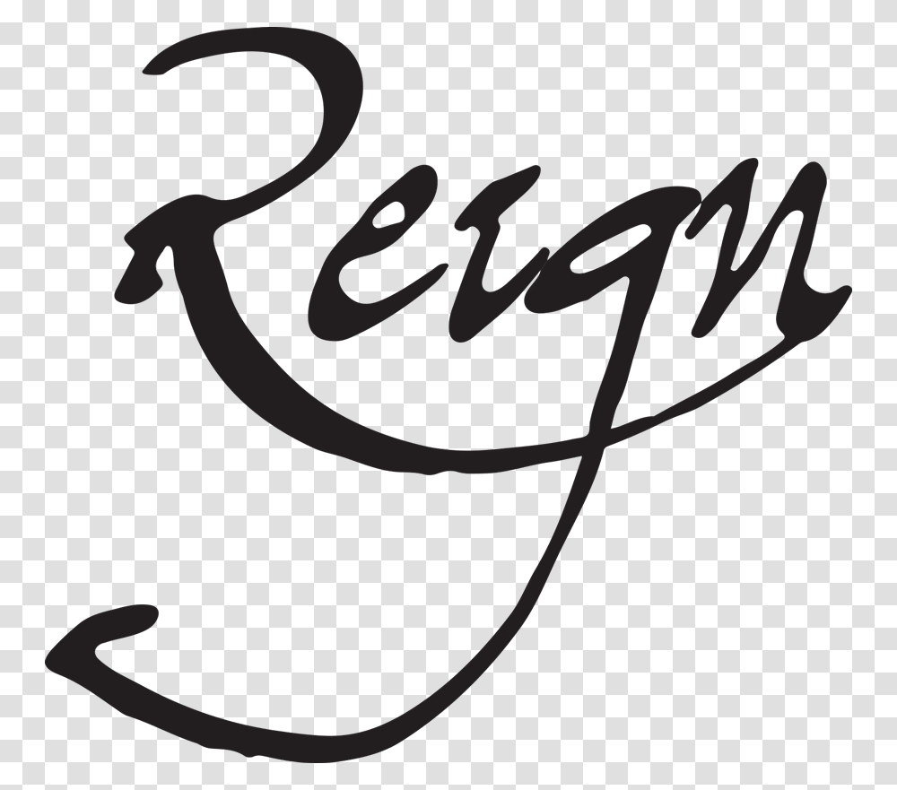 Reign Seasonal Limited Edition From Filigree, Handwriting, Calligraphy, Alphabet Transparent Png