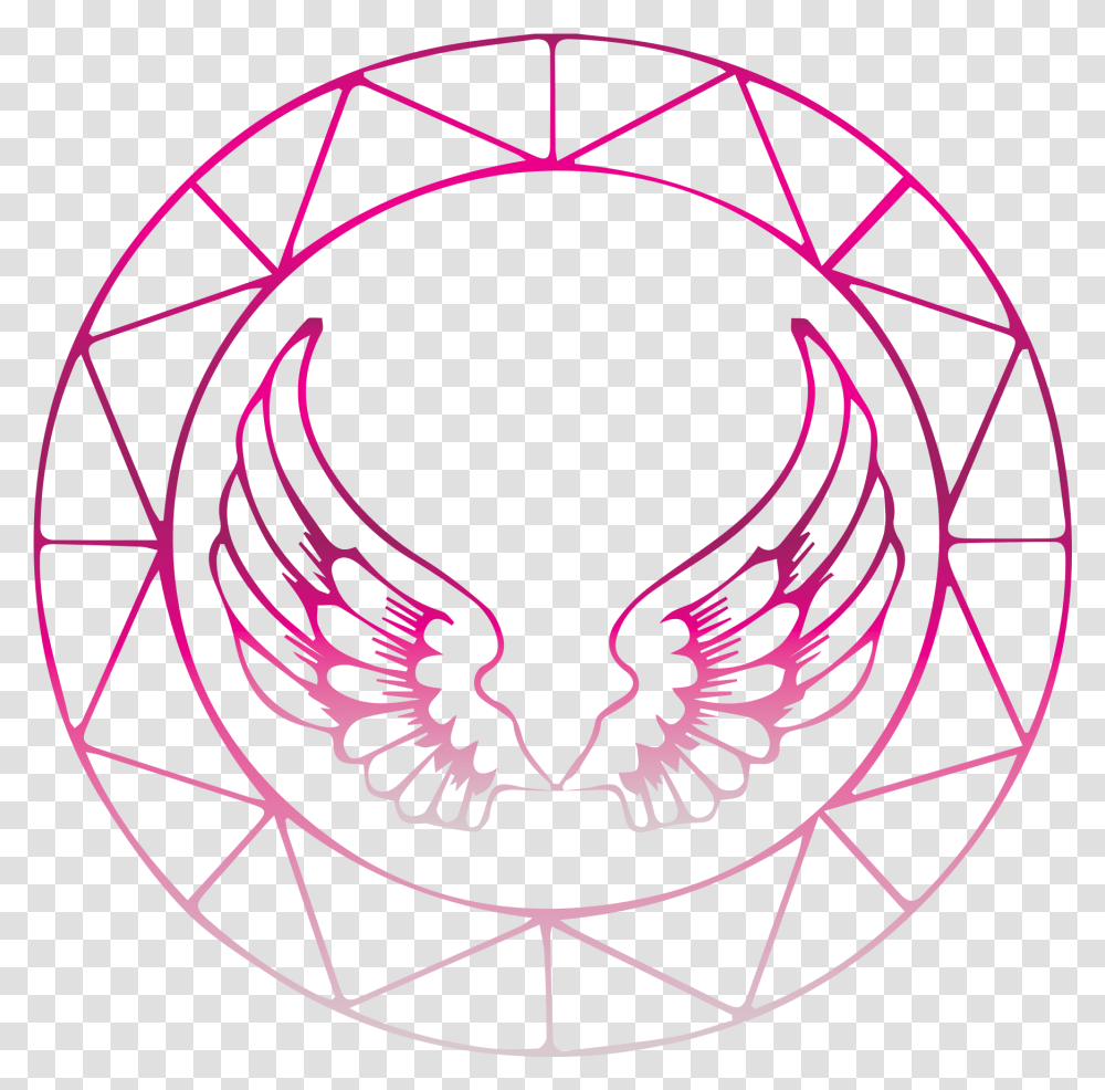 Reiki Angel Wings Clipart, Logo, Trademark, Emblem Transparent Png