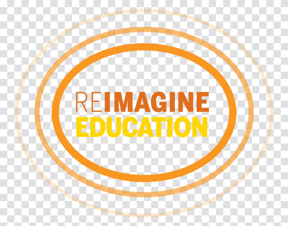 Reimagine Education Logo With Water Ripples Rosa De Saron Horizonte, Label, Sticker, Rug Transparent Png
