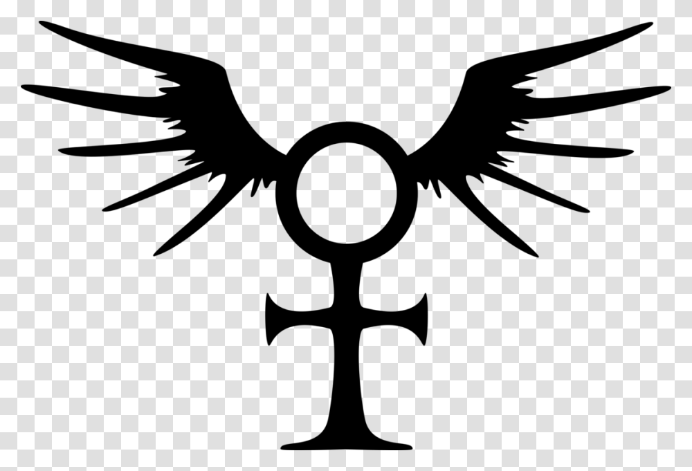 Reincarnation Symbols Of Death Ankh Sign, Gray, World Of Warcraft Transparent Png