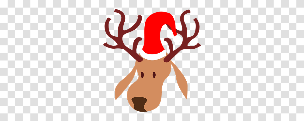 Reindeer Holiday, Food, Animal, Plant Transparent Png