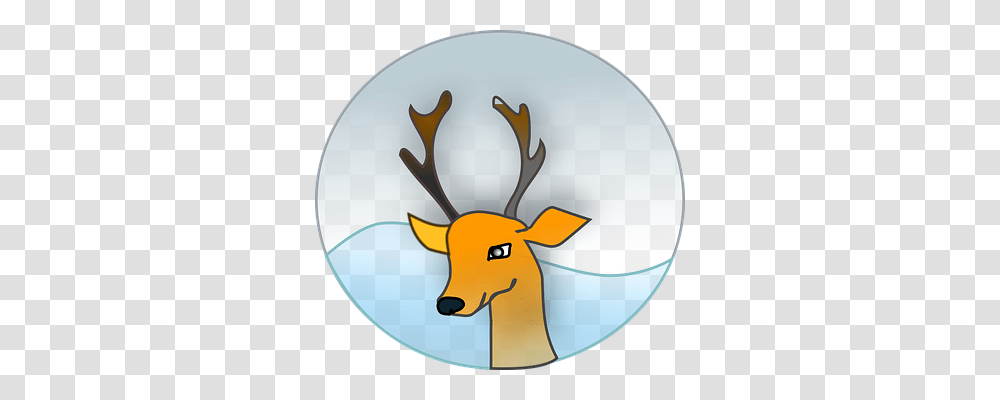 Reindeer Holiday, Wildlife, Mammal, Animal Transparent Png