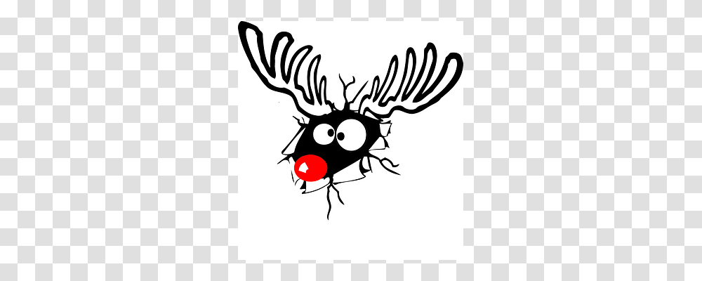 Reindeer Stencil, Wasp, Invertebrate, Animal Transparent Png