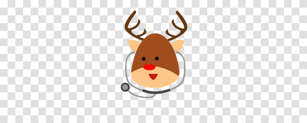 Reindeer Animal, Food, Sea Life, Label Transparent Png