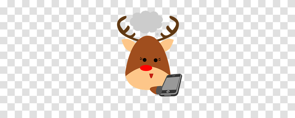 Reindeer Animals, Phone, Electronics, Mobile Phone Transparent Png