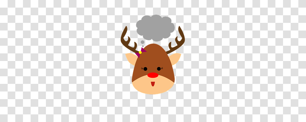 Reindeer Animals, Label, Mammal Transparent Png