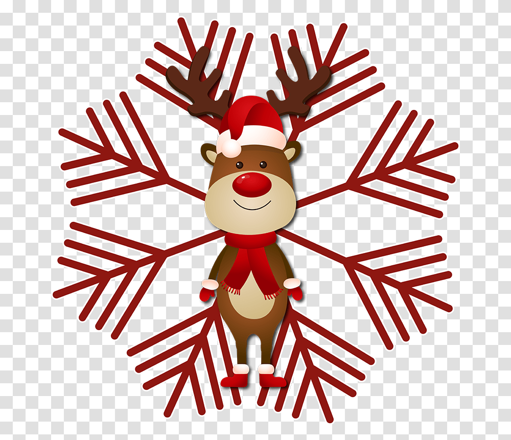 Reindeer And Flake Christmas T Shirt Reno Vector, Insect, Invertebrate, Animal, Elf Transparent Png