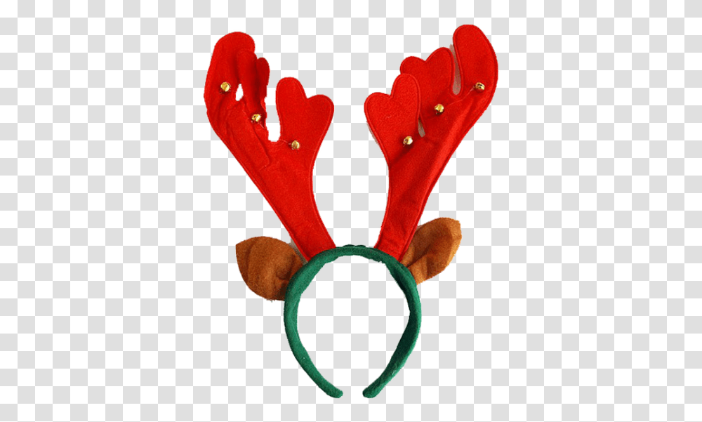 Reindeer Antler Christmas Rudolph Reindeer Download Christmas Reindeer Antlers Background, Clothing, Apparel, Heart Transparent Png