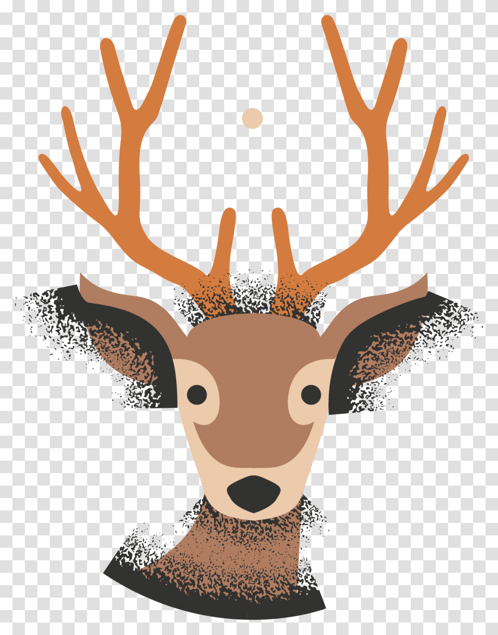 Reindeer Antler, Wildlife, Mammal, Animal, Elk Transparent Png