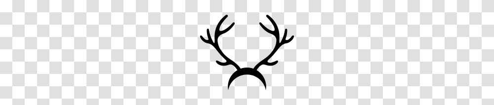 Reindeer Antlers, Gray, World Of Warcraft Transparent Png