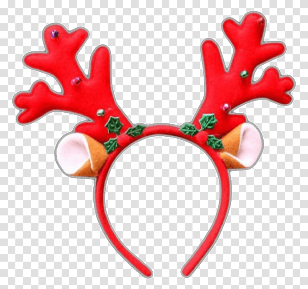 Reindeer Christmasmakeup Christmas Xmas Sticker By Diadema De Reno, Scissors, Blade, Weapon, Weaponry Transparent Png