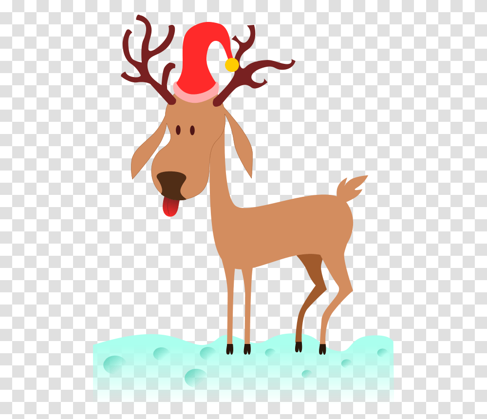 Reindeer Clipart, Mammal, Animal, Wildlife, Hand Transparent Png